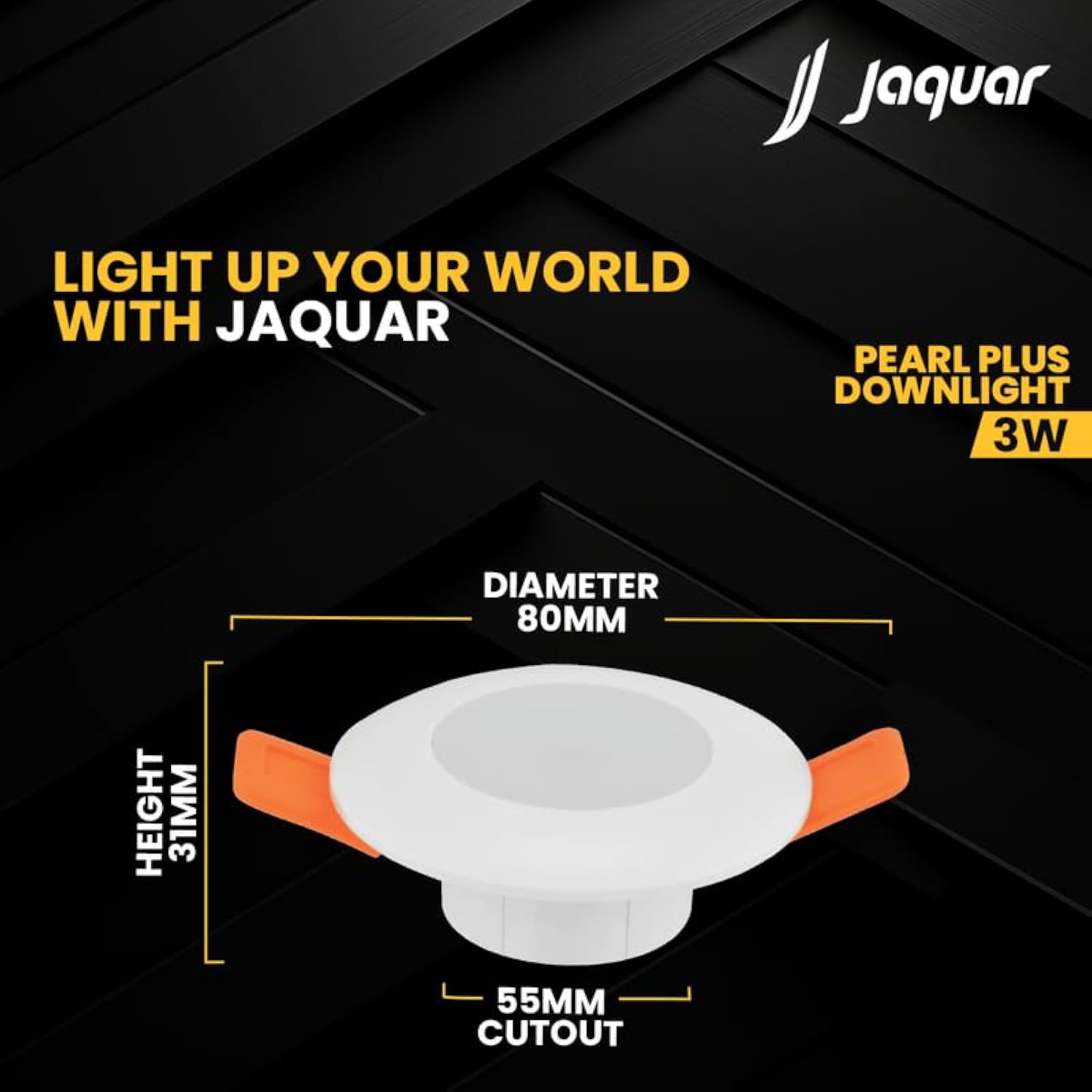 3W Pearl Plus Round Downlight, Mood Light for False Ceiling